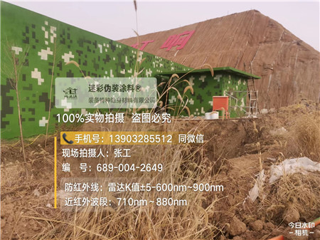 星空迷彩墻施工隊(duì)